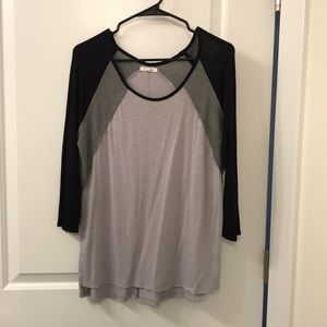 Maurice’s 3/4 baseball tee